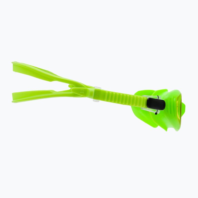 Occhiali da nuoto Funky Star verde macchina 3