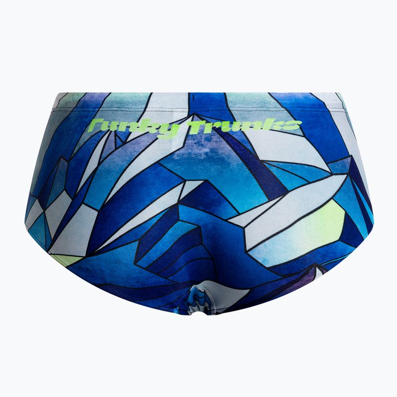 Boxer da nuoto per bambini Funky Trunks Sidewinder Trunks blue ascent 2