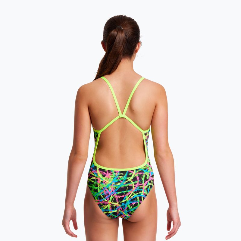 Funkita Costume intero con cinturino singolo per bambini burnout 6