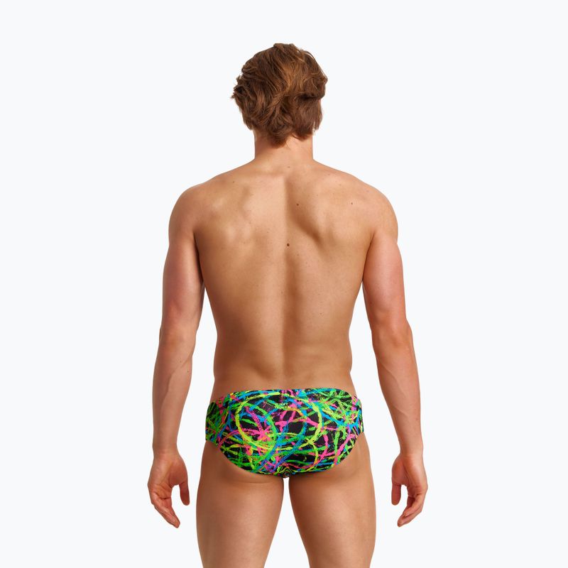Slip da bagno da uomo Funky Trunks Classic Trunks burnout 5