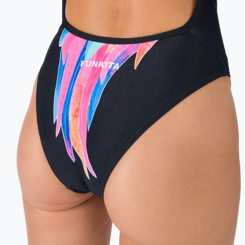 Funkita costume da bagno intero donna Single Strength One Piece nero multi 4