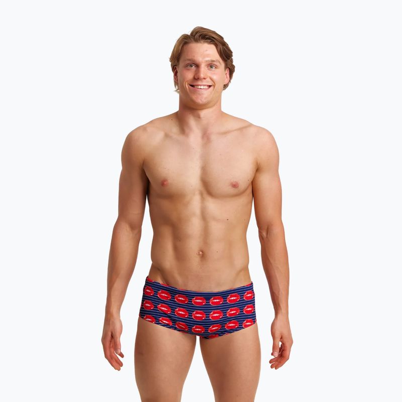 Uomo Funky Trunks Sidewinder boxer da nuoto servizio labbra 5