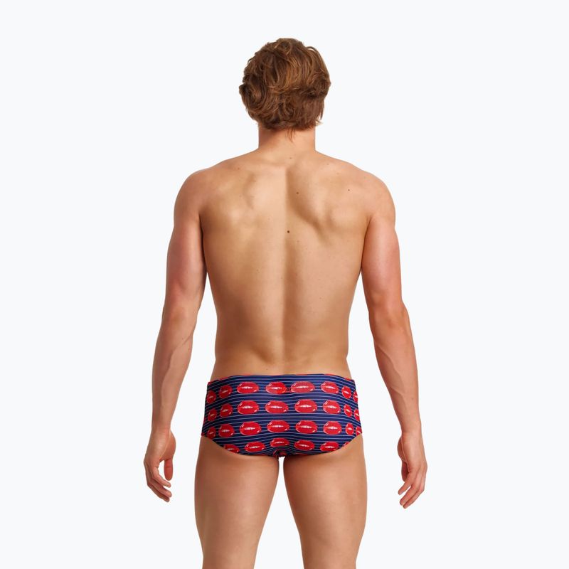 Uomo Funky Trunks Sidewinder boxer da nuoto servizio labbra 6
