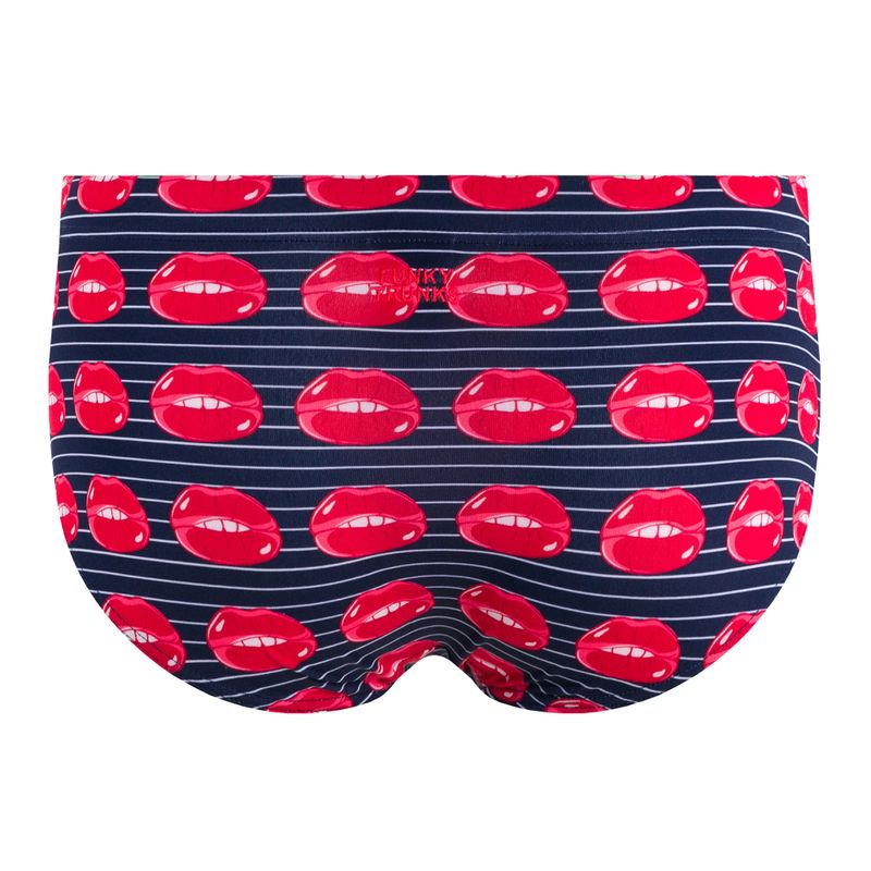Uomo Funky Trunks Sidewinder boxer da nuoto servizio labbra 2