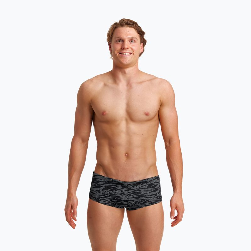 Uomo Funky Trunks Boxer da bagno Sidewinder corsa notturna 4