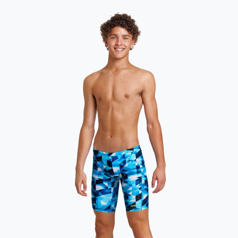 Pettorine da allenamento per bambini Funky Trunks Jammers blu 7