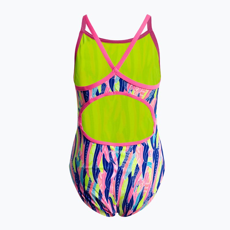Funkita Diamond Back One Piece costume da bagno per bambini punte d'ala 2