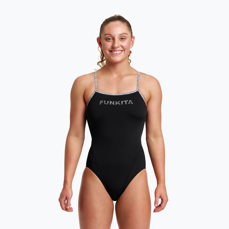 Costume da bagno donna Funkita Monopetto con cinturino nero corrente 4