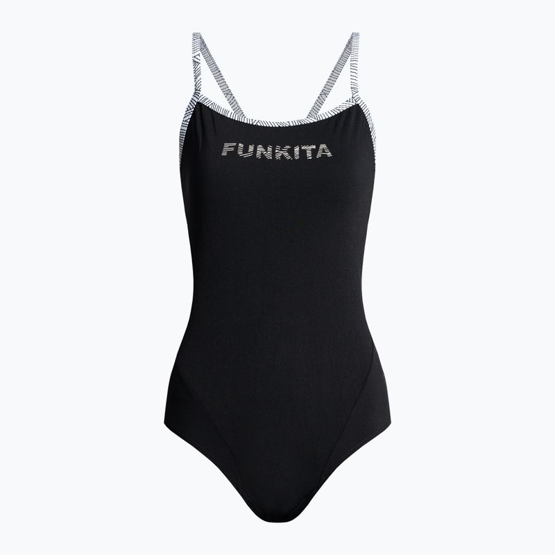 Costume da bagno donna Funkita Monopetto con cinturino nero corrente