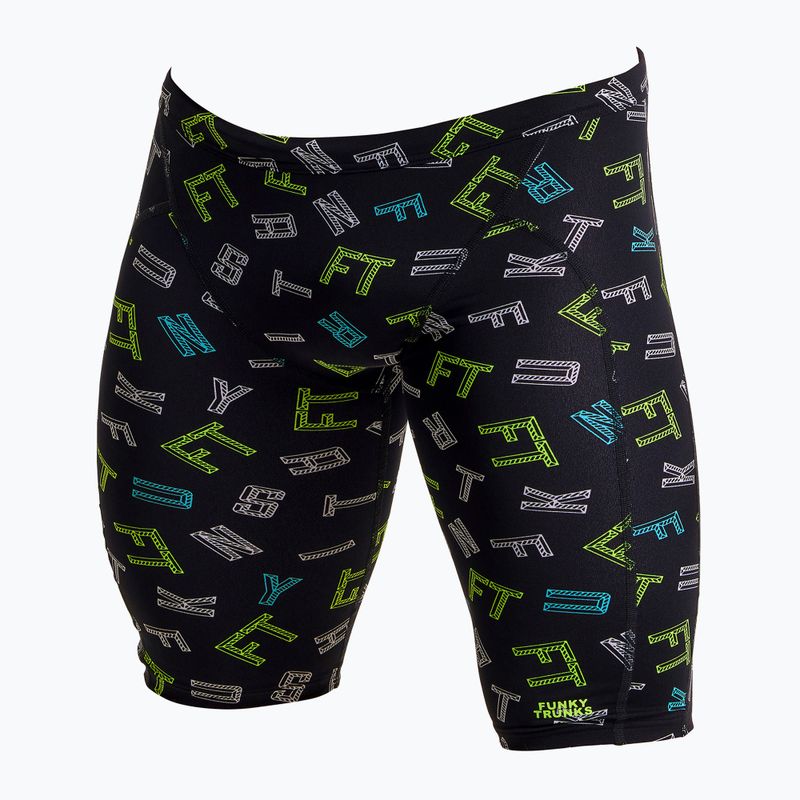 Funky Trunks Uomo Training Jammers nero 4