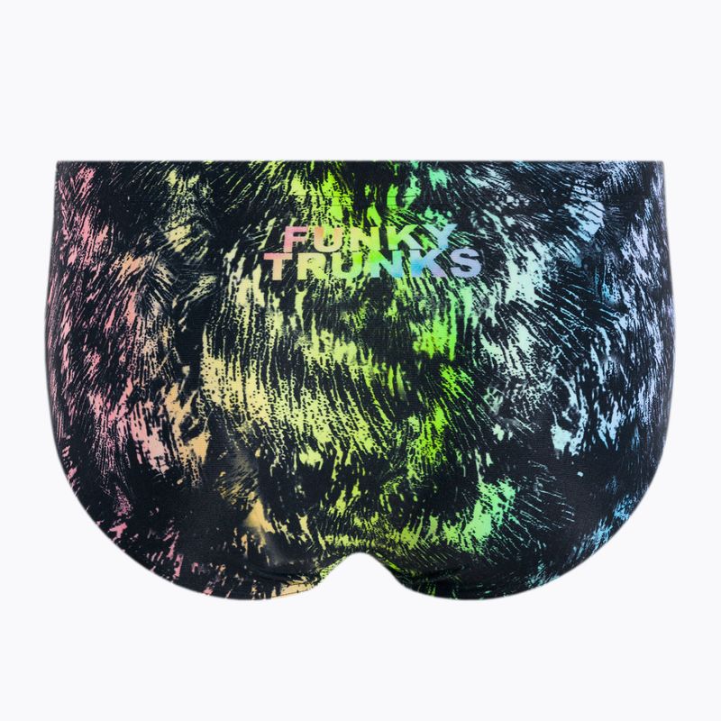 Uomo Funky Trunks Slip da bagno Sidewinder occhi di leone 2