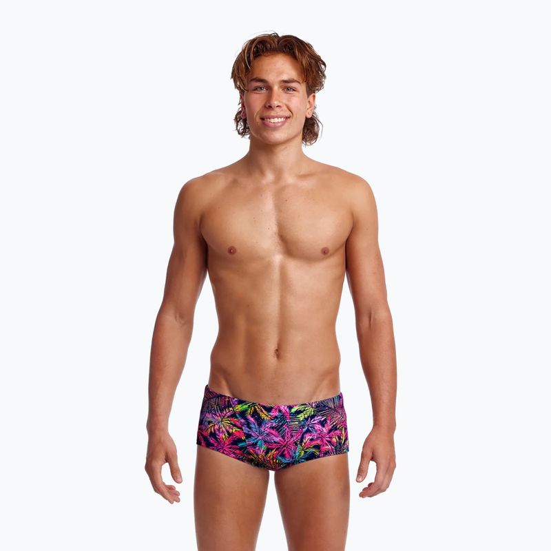 Funky Trunks Classic Trunks da uomo Slip da bagno con cucciolo di palma 5