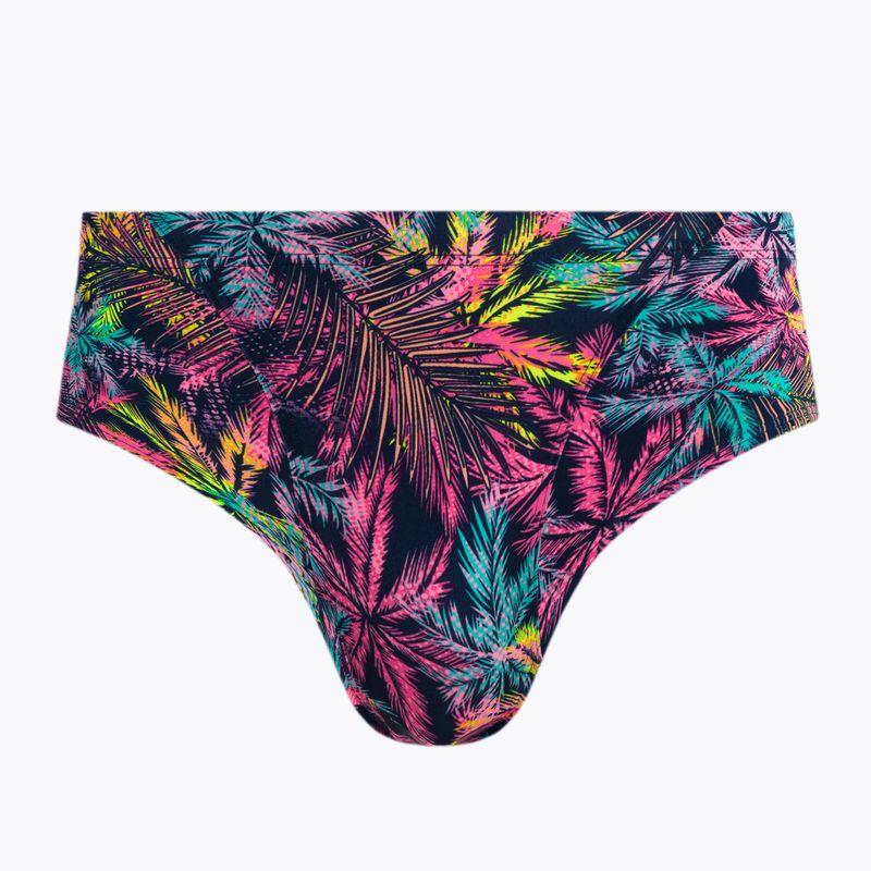Funky Trunks Classic Trunks da uomo Slip da bagno con cucciolo di palma