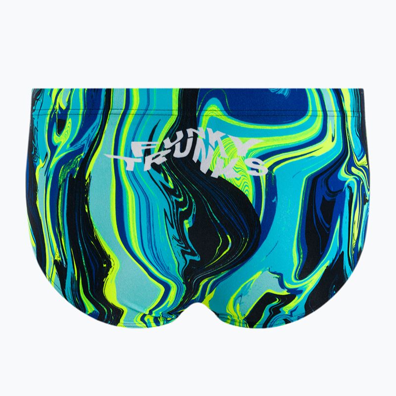 Slip da bagno da uomo Funky Trunks Sidewinder Trunks zeds dead 2