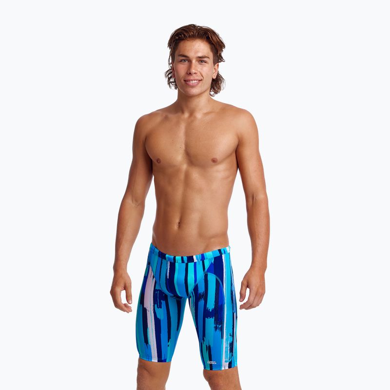 Costumi da bagno da uomo Funky Trunks Formazione Jammers vernice a rullo 6