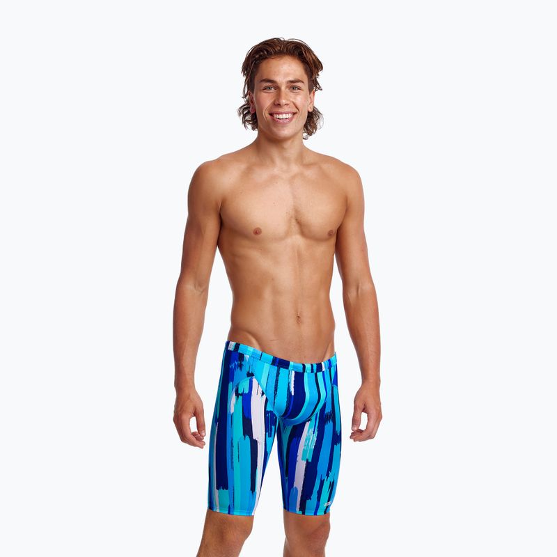 Costumi da bagno da uomo Funky Trunks Formazione Jammers vernice a rullo 7