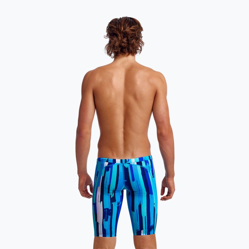 Costumi da bagno da uomo Funky Trunks Formazione Jammers vernice a rullo 8