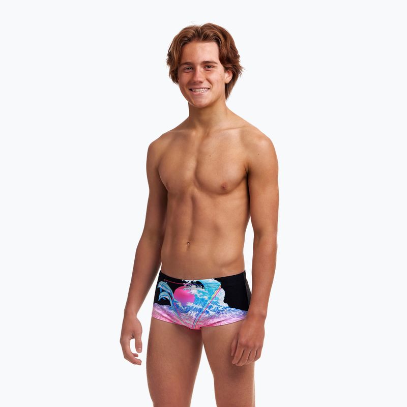 Boxer da bagno per bambini Funky Trunks Sidewinder dolph lundgren 6