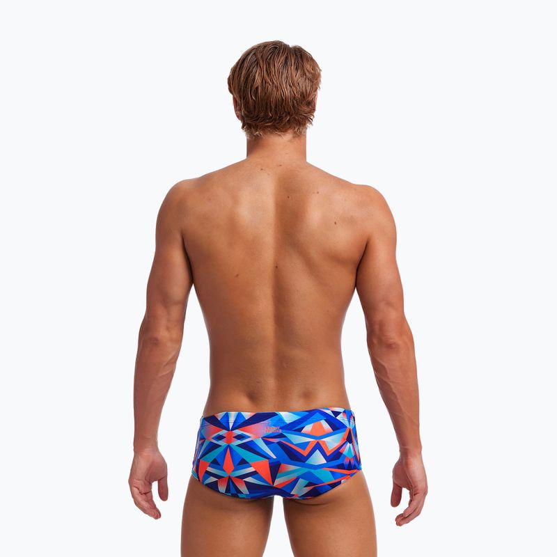 Funky Trunks Uomo Boxer da bagno Sidewinder specchio matto 7