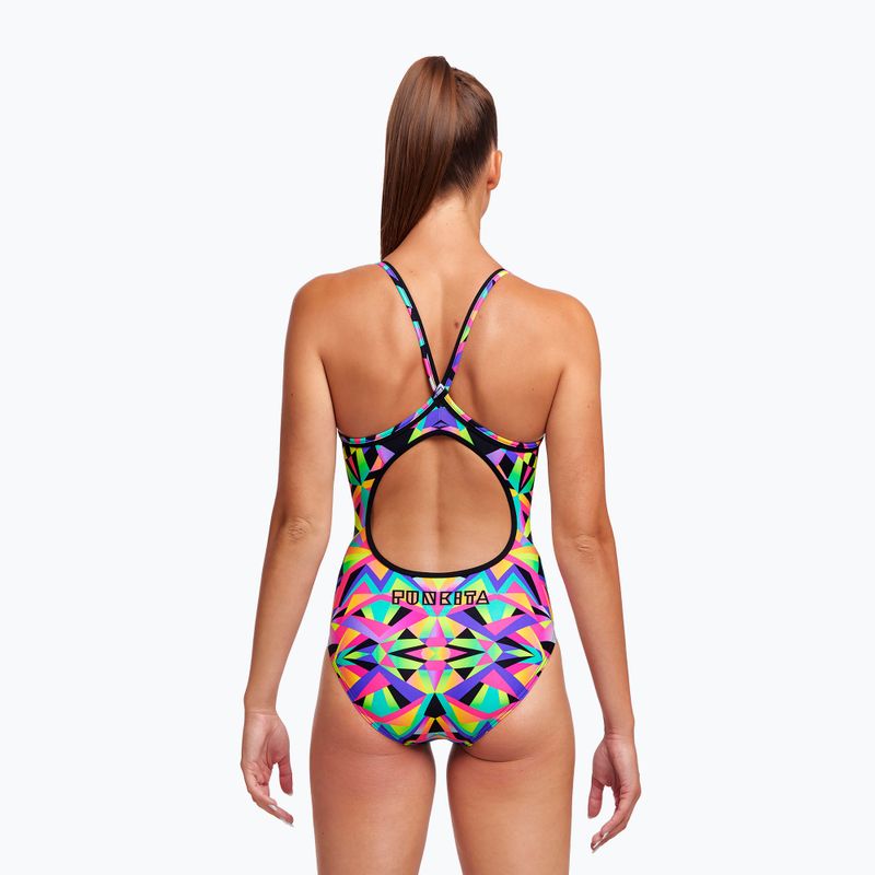 Costume da bagno intero donna Funkita Diamond Back One Piece occhi di cristallo 4