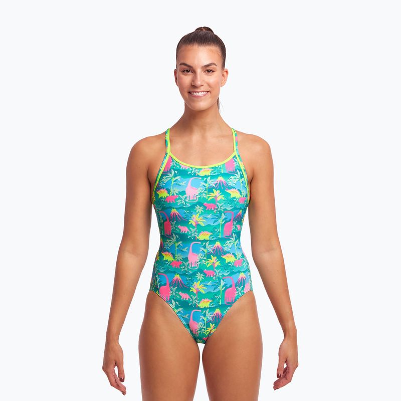 Costume intero da donna Funkita Diamond Back One Piece festa preistorica 2