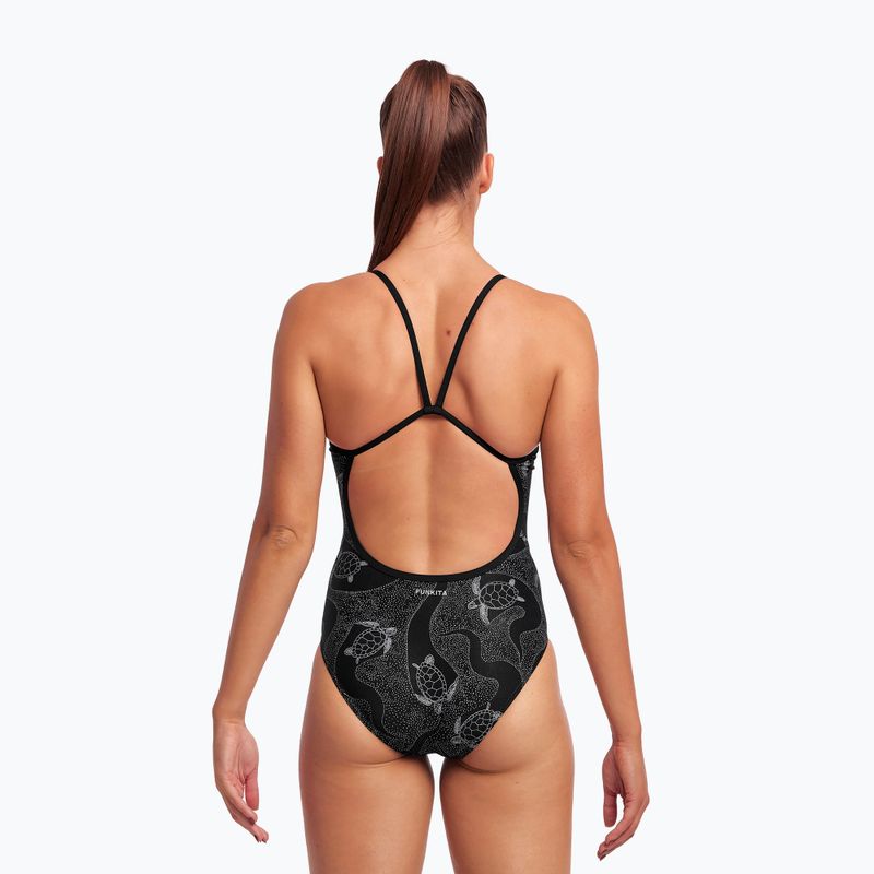 Costume da bagno donna Funkita One Piece con cinturino singolo stelle marine 3