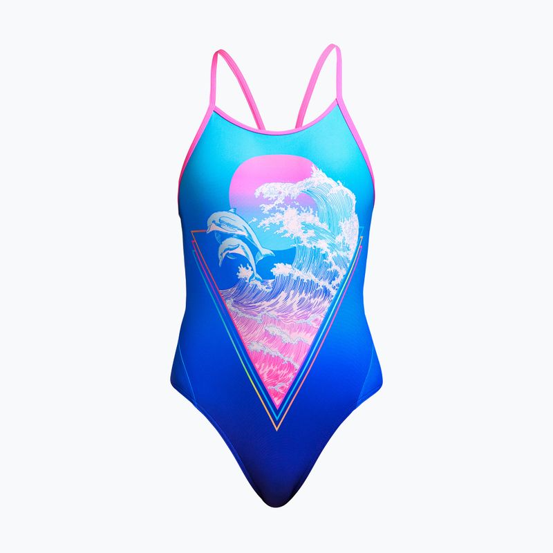 Funkita Diamond Back One Piece costume da bagno per bambini pinna volante