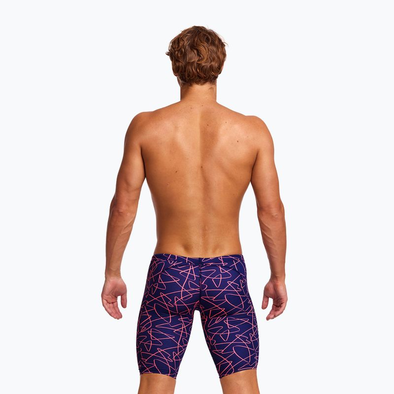 Uomo nuoto jammers Funky Trunks Serie di allenamento texter 6