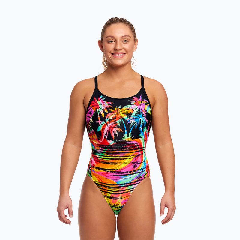 Costume intero da donna Funkita Diamond Back One Piece sunset city 5