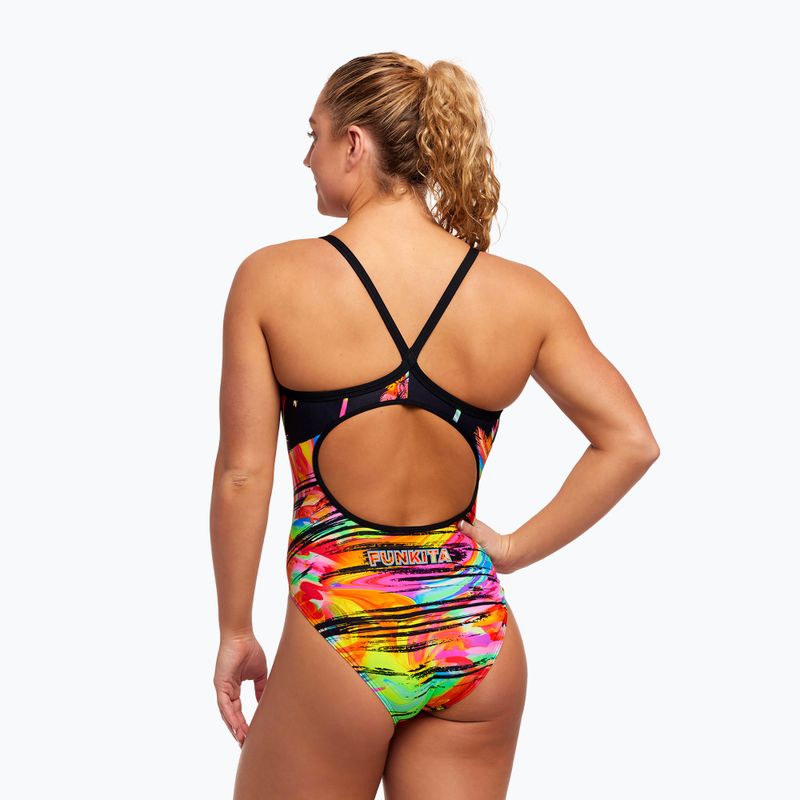 Costume intero da donna Funkita Diamond Back One Piece sunset city 8