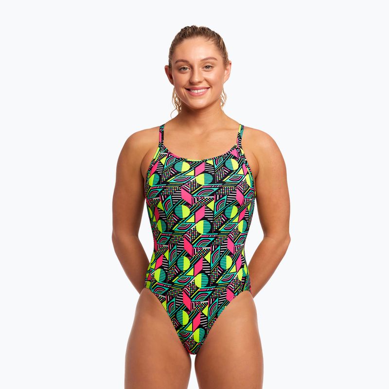 Costume intero da donna Funkita Diamond Back One Piece dot matrix 6