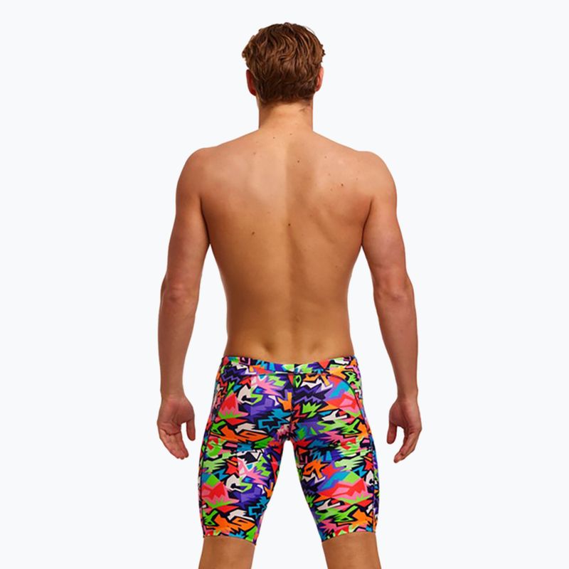 Uomo swim jammers Funky Trunks Formazione bordi taglienti 5