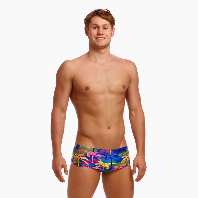 Boxer da bagno da uomo Funky Trunks Sidewinder Trunks palm a lot 7