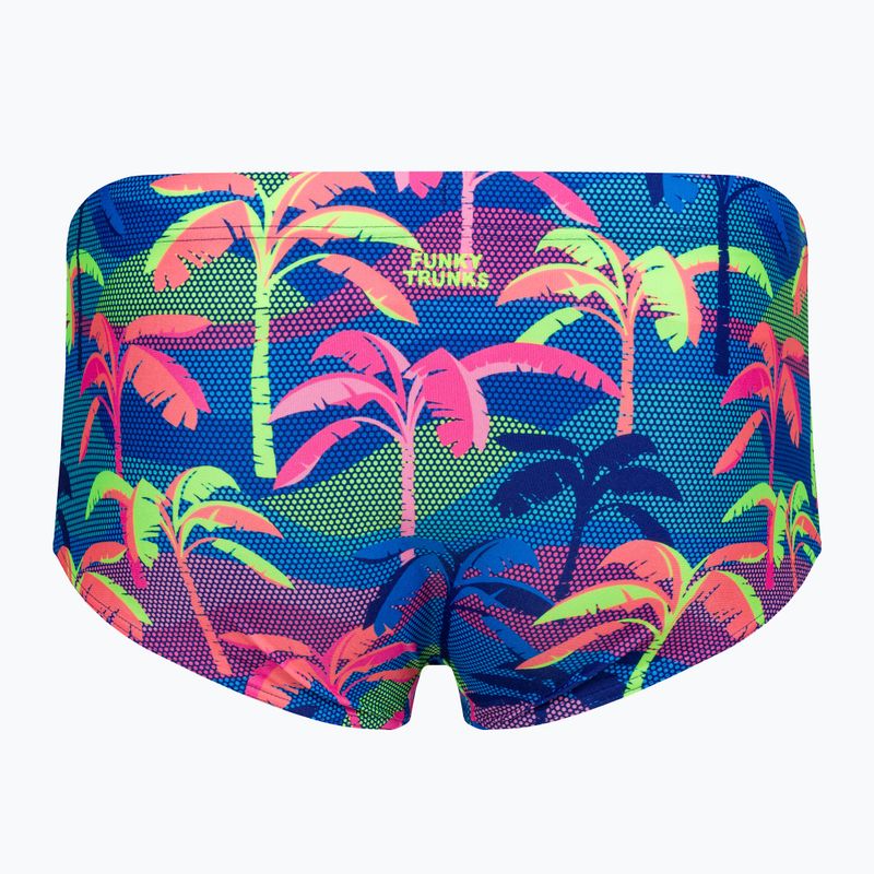 Boxer da bagno da uomo Funky Trunks Sidewinder Trunks palm a lot 2