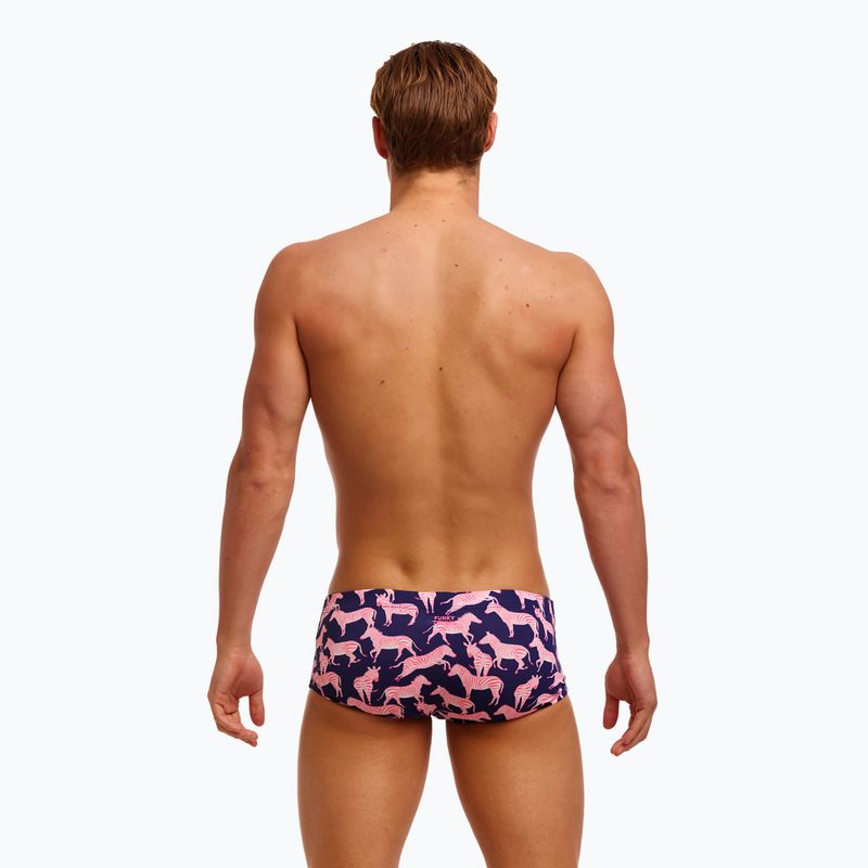 Boxer da bagno da uomo Funky Trunks Trunks classico a righe dolci 6