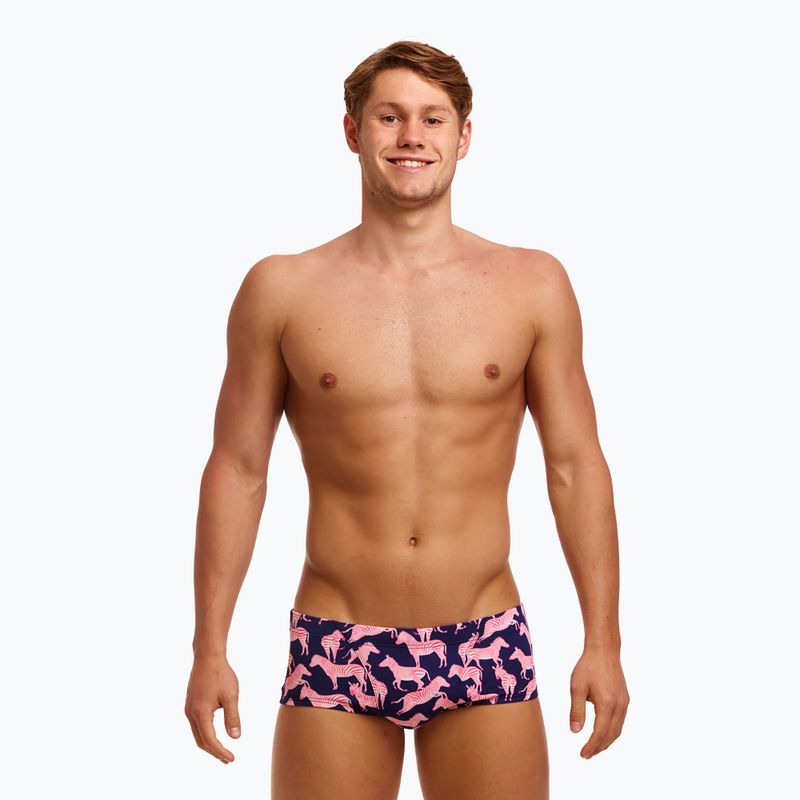 Boxer da bagno da uomo Funky Trunks Trunks classico a righe dolci 7