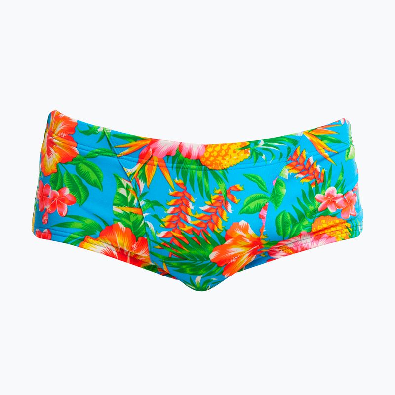 Boxer da bagno da uomo Funky Trunks Classic Trunks blue hawaii