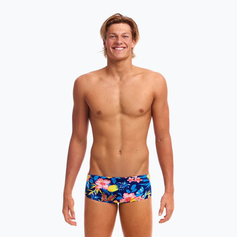 Boxer da nuoto Funky Trunks Sidewinder da uomo in fiore 2