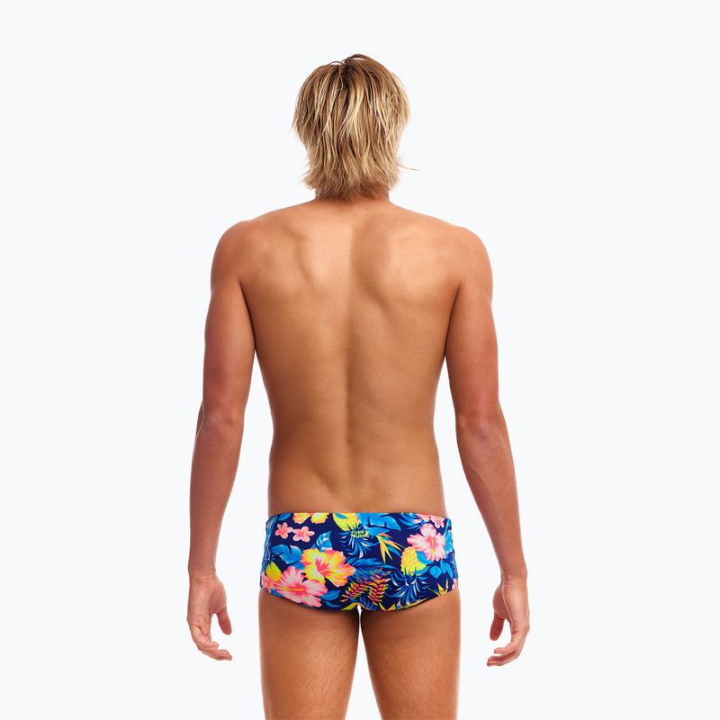 Boxer da nuoto Funky Trunks Sidewinder da uomo in fiore 3