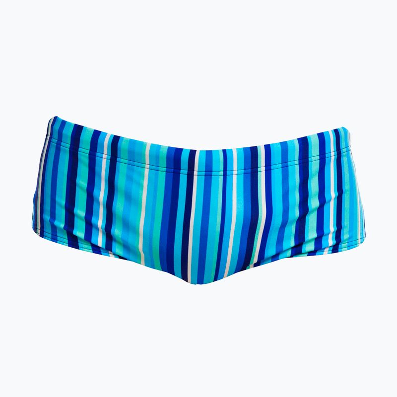 Boxer da bagno da uomo Funky Trunks Linee di corsia Sidewinder