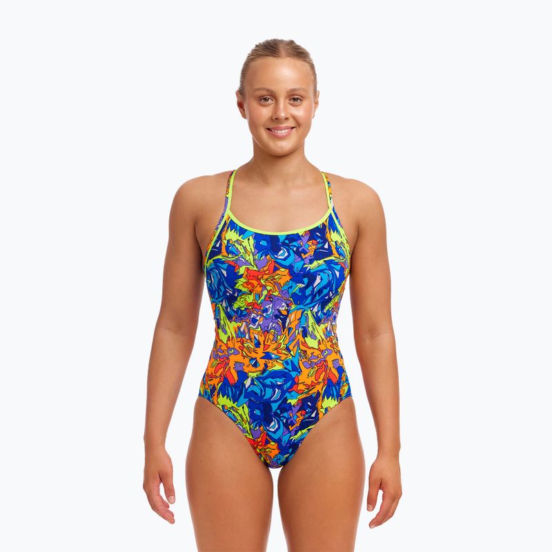 Costume intero da donna Funkita Diamond Back One Piece misto mess 2