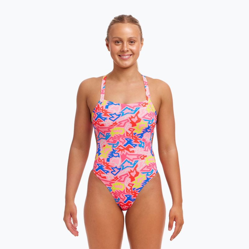 Costume intero da donna Funkita Brace Free One Piece rock star 2