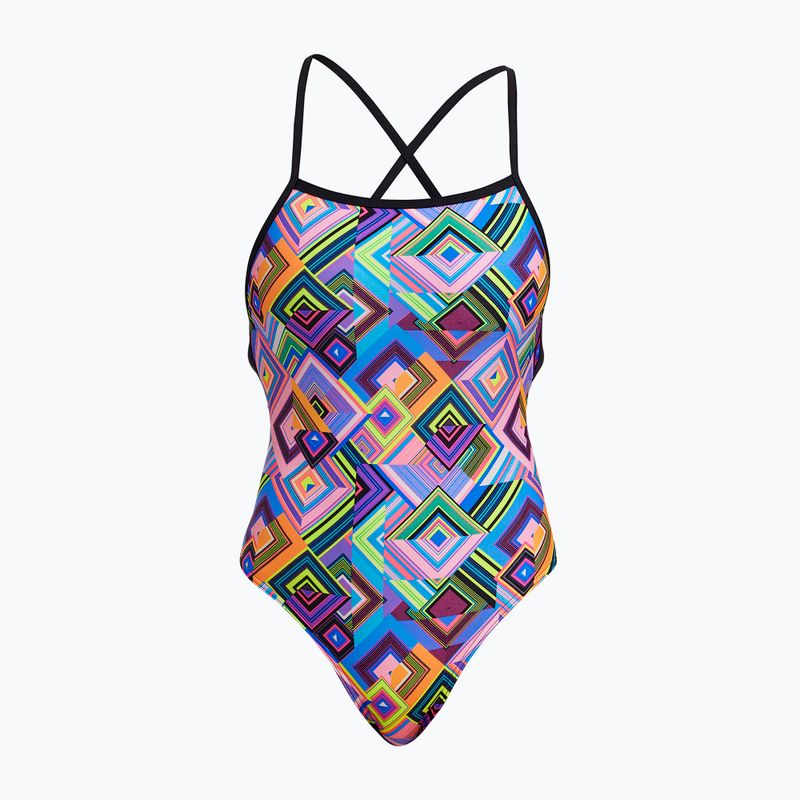 Funkita Costume da bagno intero con spalline boxanne donna