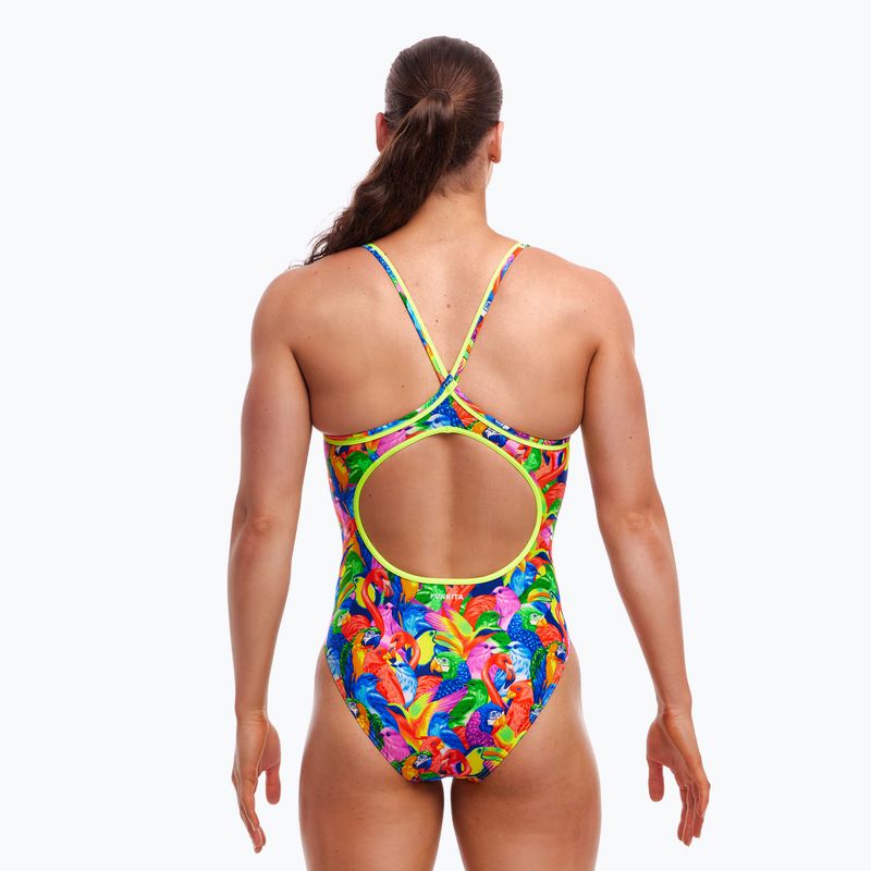 Costume intero da donna Funkita Diamond Back One Piece uccelli luminosi 3