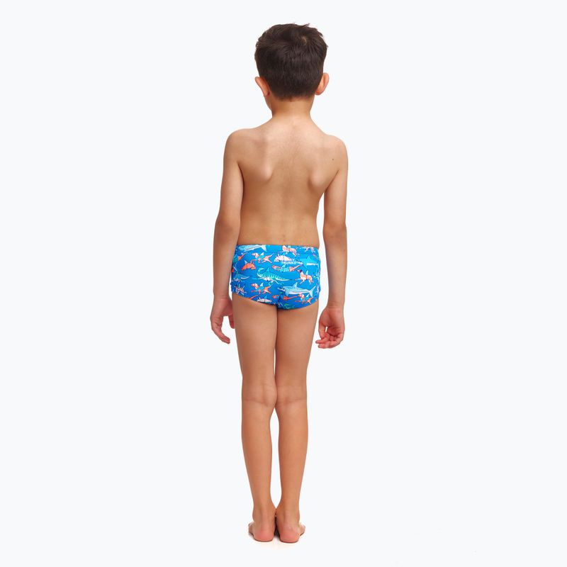 Boxer da nuoto Funky Trunks stampato per bambini 3