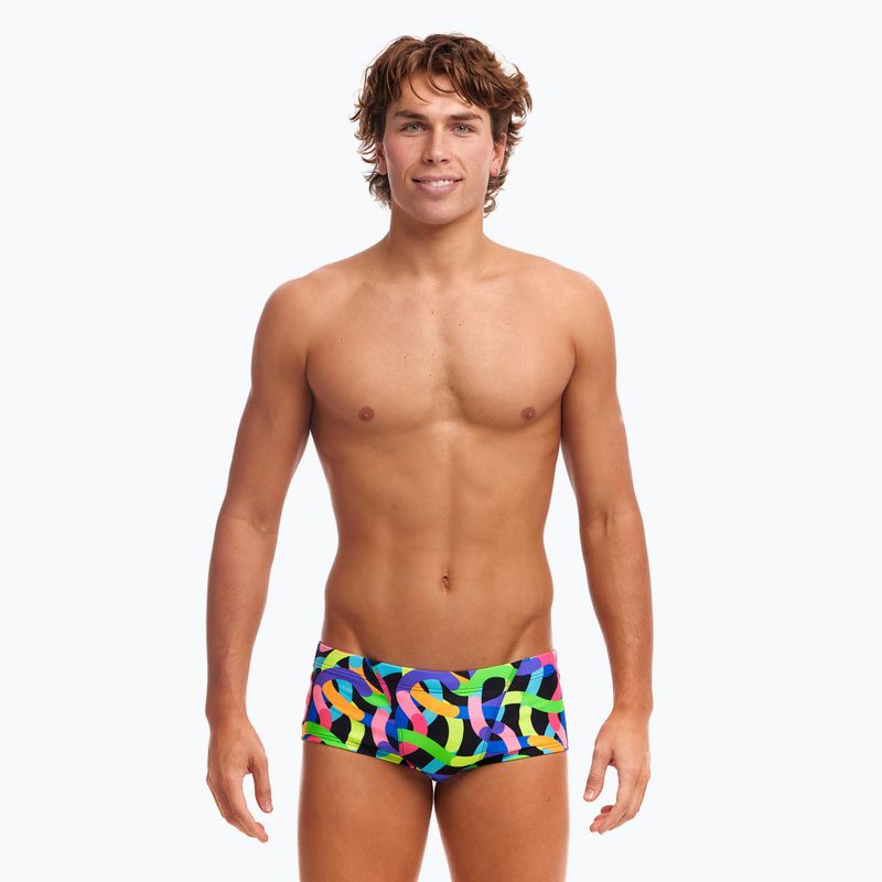 Boxer da bagno da uomo Funky Trunks Classic Trunks ha i vermi 2