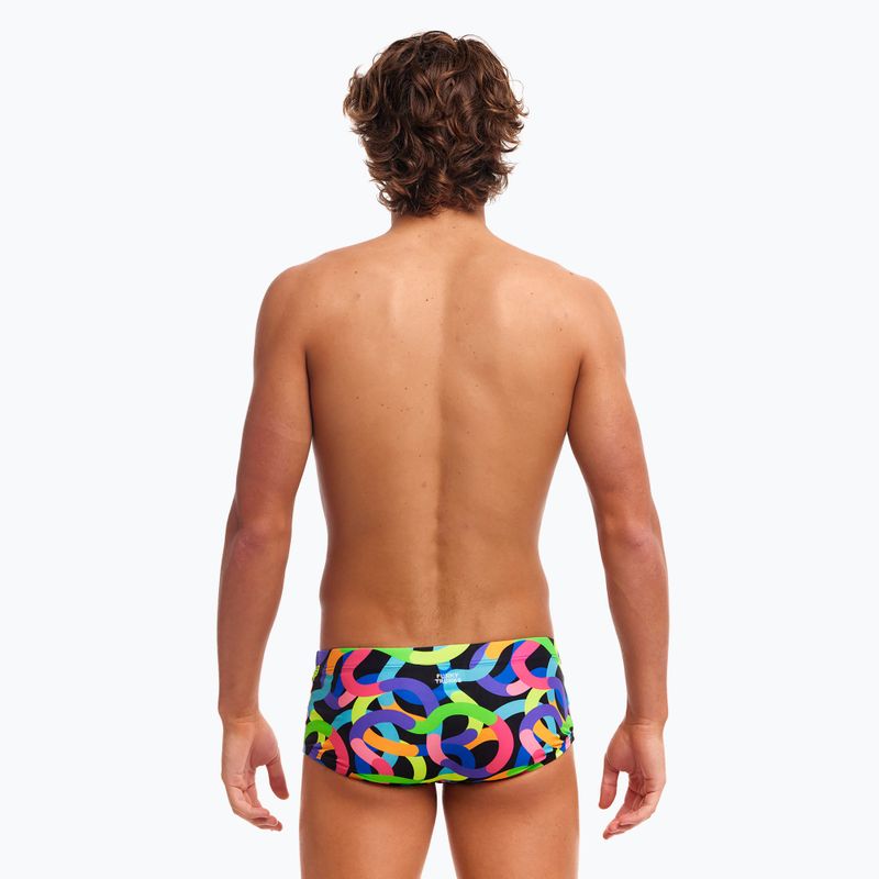 Boxer da bagno da uomo Funky Trunks Classic Trunks ha i vermi 3