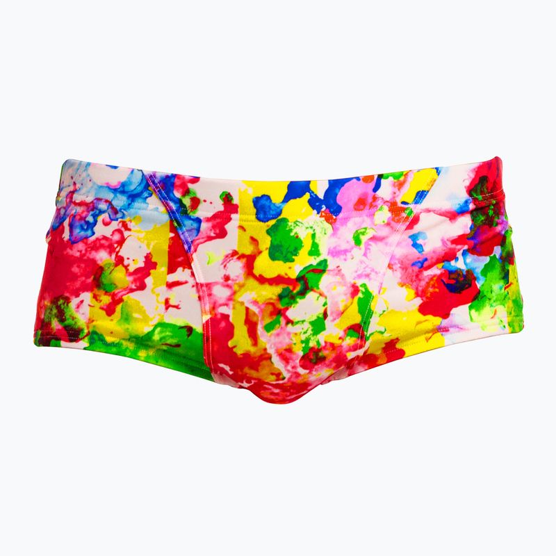 Boxer da bagno da uomo Funky Trunks Classic Trunks a getto d'inchiostro