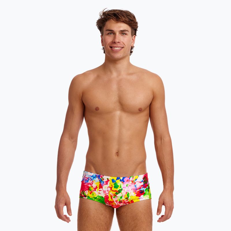 Boxer da bagno da uomo Funky Trunks Classic Trunks a getto d'inchiostro 2