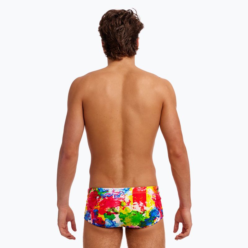 Boxer da bagno da uomo Funky Trunks Classic Trunks a getto d'inchiostro 3